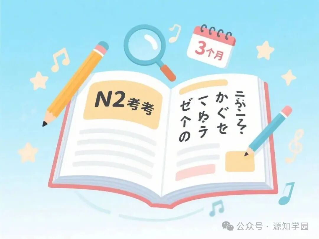 《三个月逆袭N2:日本留学的极简备考攻略》配图1 - 源知学园